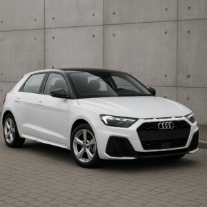 Audi A1 hvid – kompakt og brændstofeffektiv hatchback til enkel, fleksibel leasing og hurtig levering hos LeasingBird.
