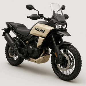 Can-Am Origin beige/sort – kompakt offroad-motorcykel til fleksibel leasing med hurtig levering hos LeasingBird.