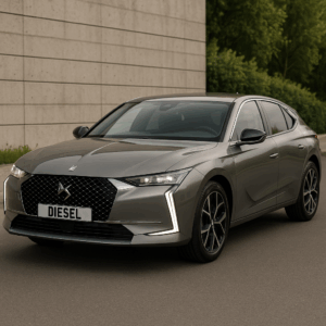 DS 4 Diesel i grå – brændstofeffektiv kompakt SUV til enkel, fleksibel leasing og hurtig levering hos LeasingBird.