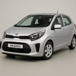 Kia Picanto i sølv – kompakt, brændstofeffektiv bybil til enkel, hurtig levering og fleksibel leasing hos LeasingBird.