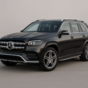 Mercedes-Benz GLS hybridbil i sort – rummelig SUV til enkel leasing, hurtig levering & fleksibel kontrakt hos LeasingBird