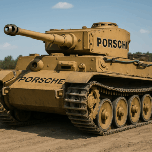 Porsche Tiger hybrid i sandgul – kompakt SUV med brændstofeffektivitet, enkel leasing og hurtig levering hos LeasingBird.