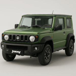 Suzuki Jimny hybridbil i grøn – kompakt SUV til enkel leasing, hurtig levering og fleksibilitet hos LeasingBird.