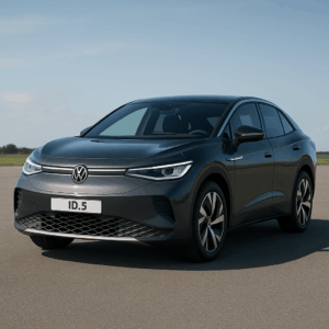 Volkswagen ID.5 elbil i grå – kompakt SUV med rummeligt interiør og lang rækkevidde. Fleksibel leasing & hurtig levering.