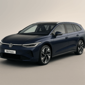 Volkswagen ID.7 Tourer hybridbil i mørkeblå – rummelig kompakt SUV til fleksibel leasing, enkel bestilling og hurtig levering