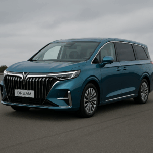 Voyah Dream hybridbil i blå – kompakt SUV med rummeligt interiør til fleksibel leasing og hurtig levering hos LeasingBird.
